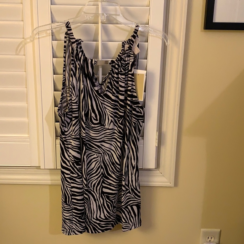 Michael Kors sleeveless print top